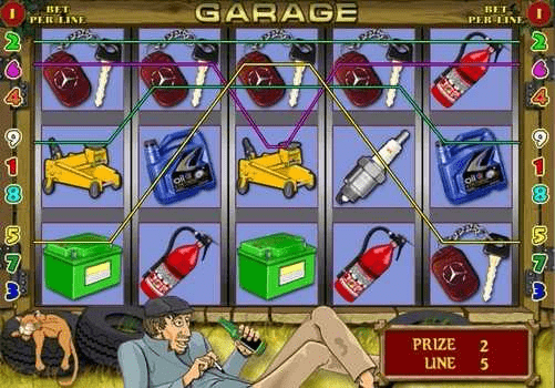Игровой автомат Garage: особенности и преимущества